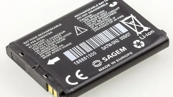 Sagem VS4 - Li-ion Battery SA7M-SN2-0011