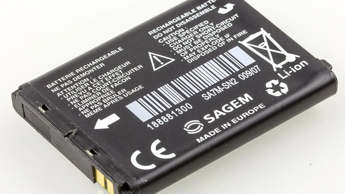 Sagem VS4 - Li-ion Battery SA7M-SN2-0011