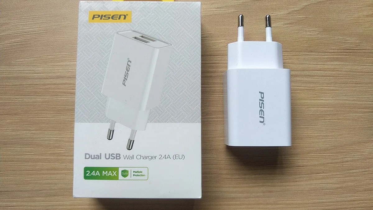 Pisen MF-08EU 12W USB charger-4