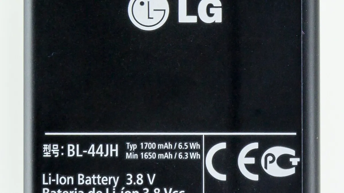 LG Li-Ion battery, Model BL-44JH-1805
