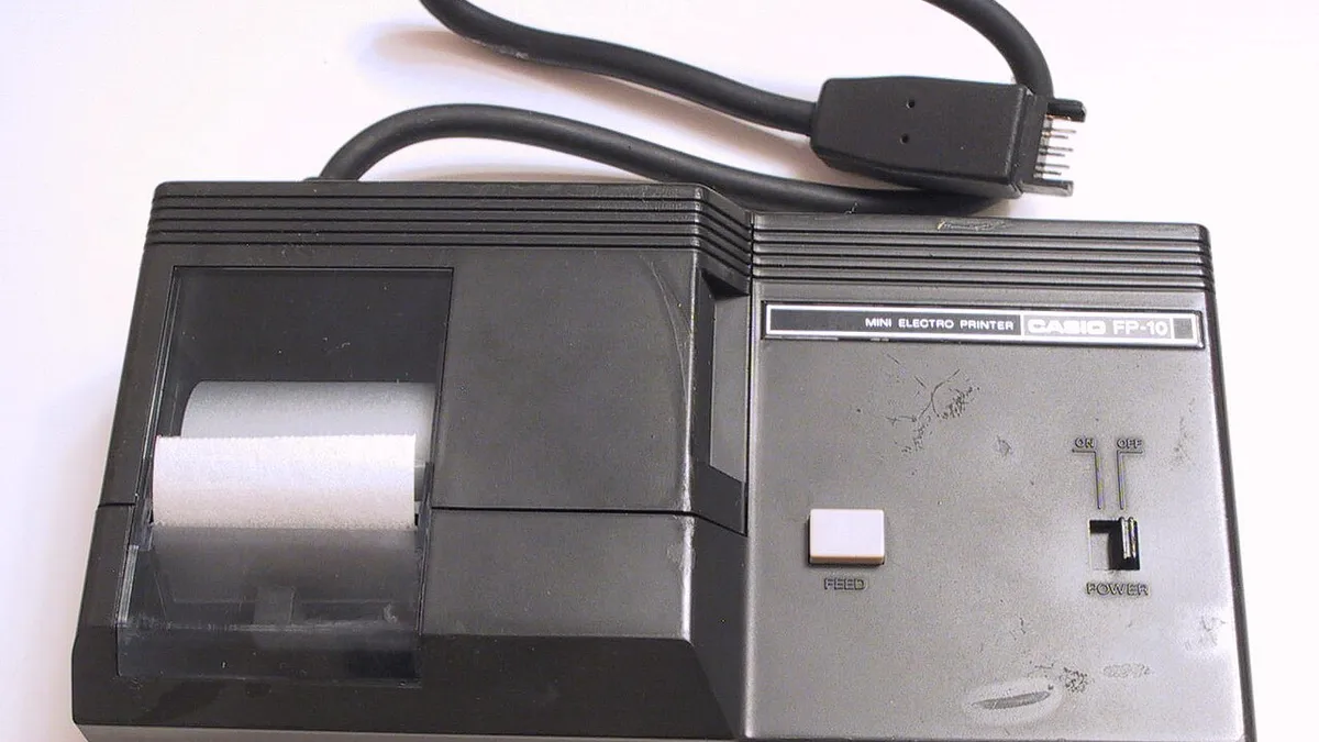 Casio printer FP-10