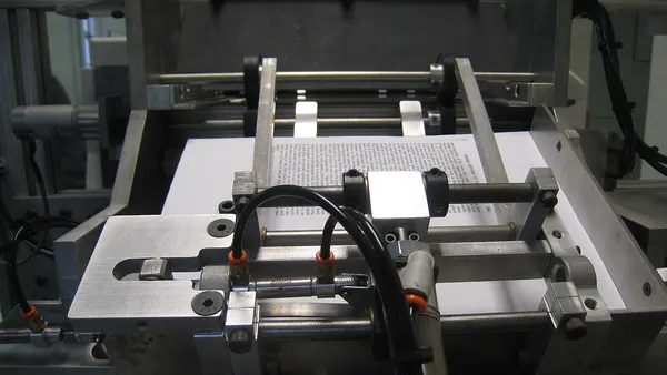 On demand book printer 12