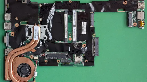 Lenovo ThinkPad X220 Motherboard (FRU 04W3286) with empty RAM slots