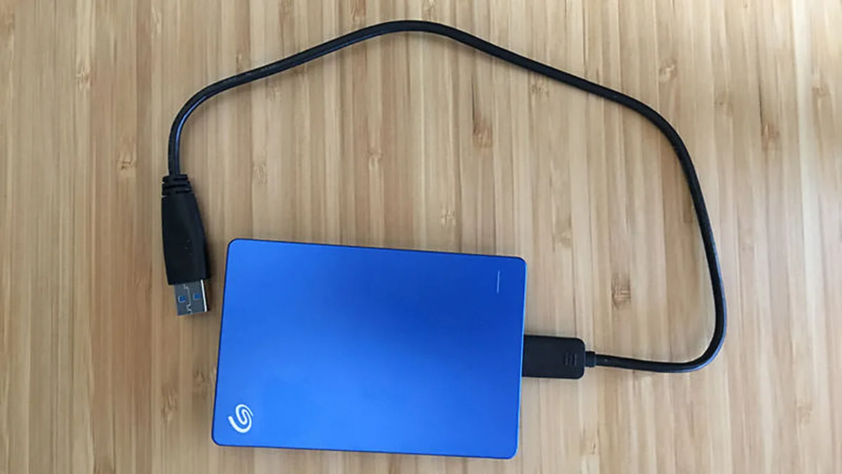 External portable hard drive