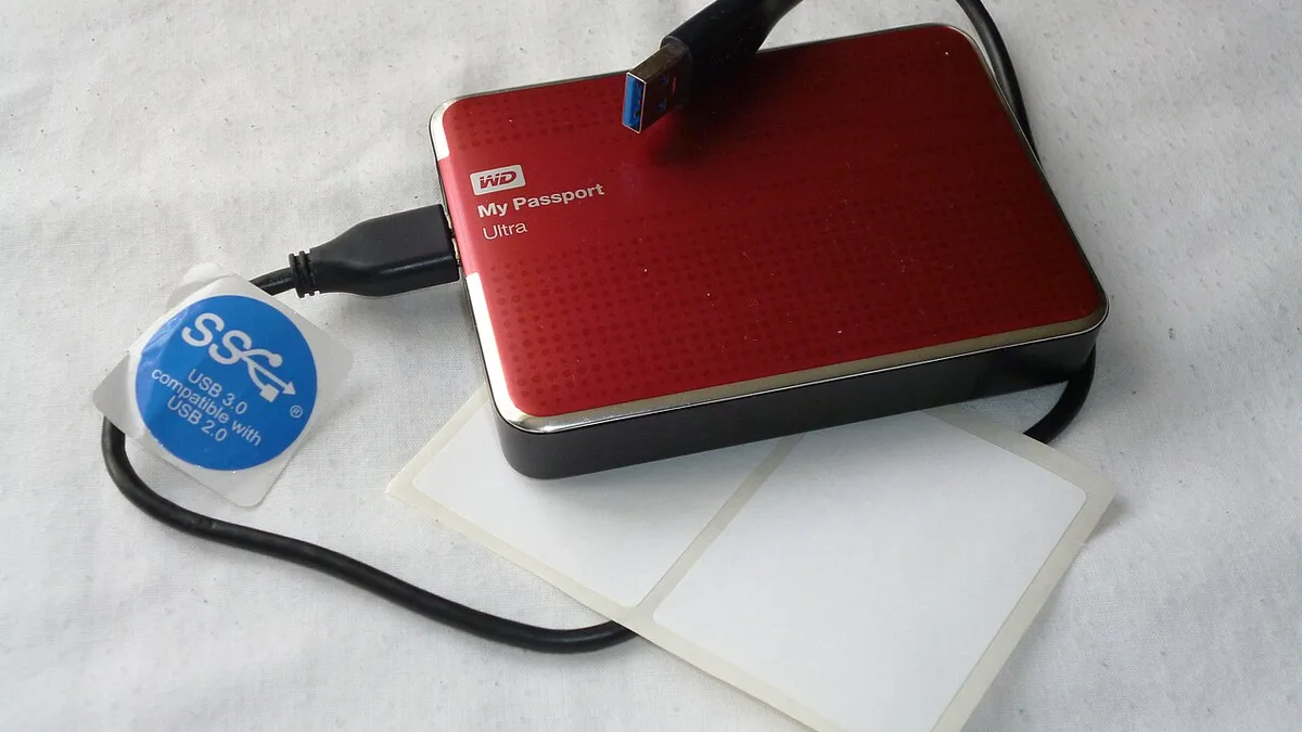 Typical External Hard Drive