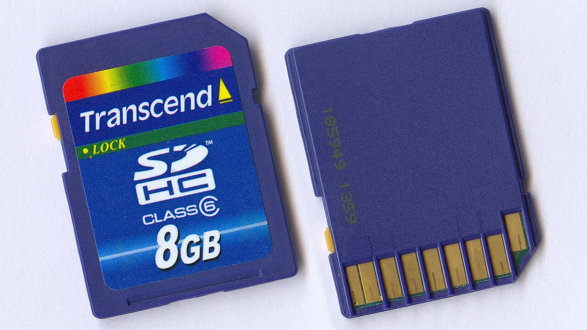 SDHC memory card - 8GB