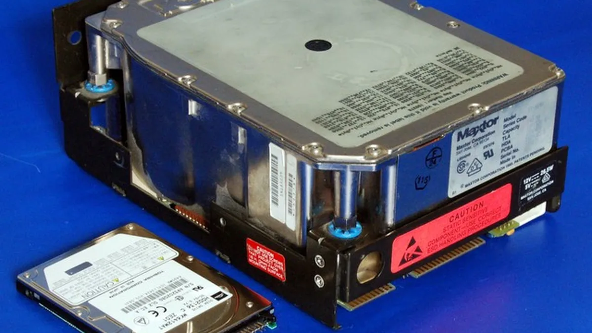 5.25 inch MFM hard disk drive