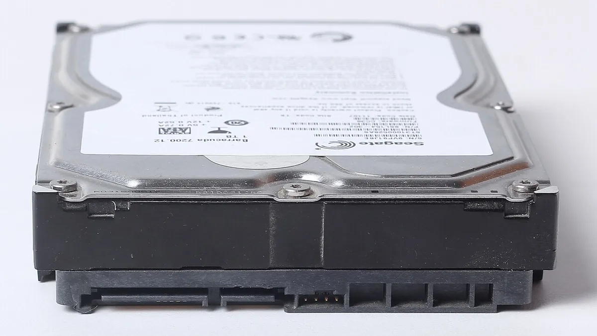 3.5" hard disk. SATA