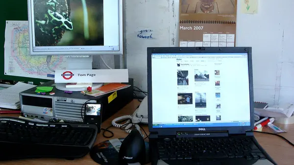 Dell Inspiron 8300 and Nec MultiSync monitor