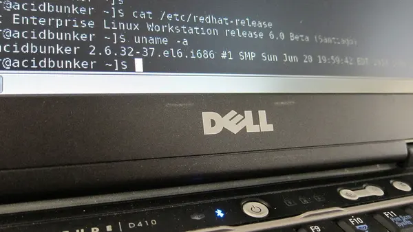 Dell Latitude D410 - Red Hat Enterprise Linux 6